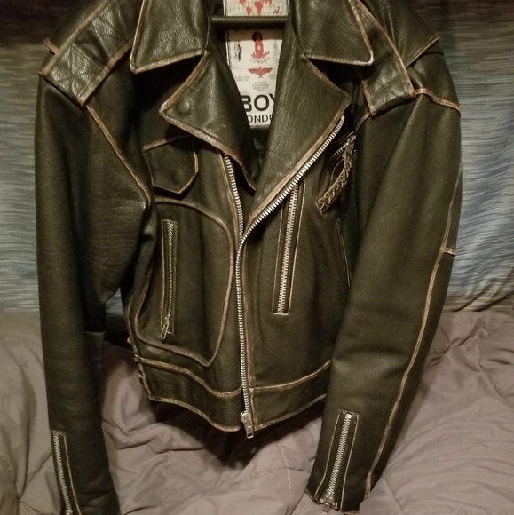 Boy London Jackets & Coats Vintage Boy London Leather Jacket Poshmark